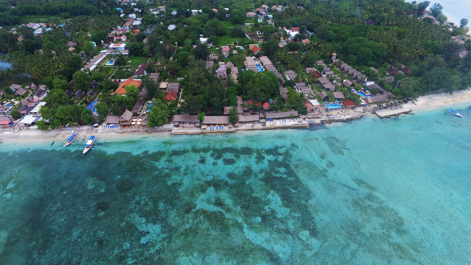 Damai Bungalows Gili Air Exterior foto